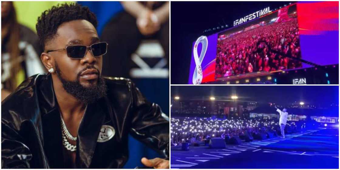 Patoranking at world cup