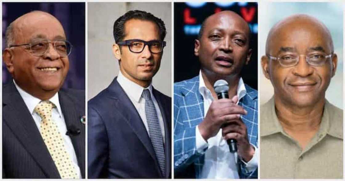 Attajiran Afirika huɗu da za su sadaukar da dukiyarsu Attajiran Afirika huɗu da za su sadaukar da dukiyarsu