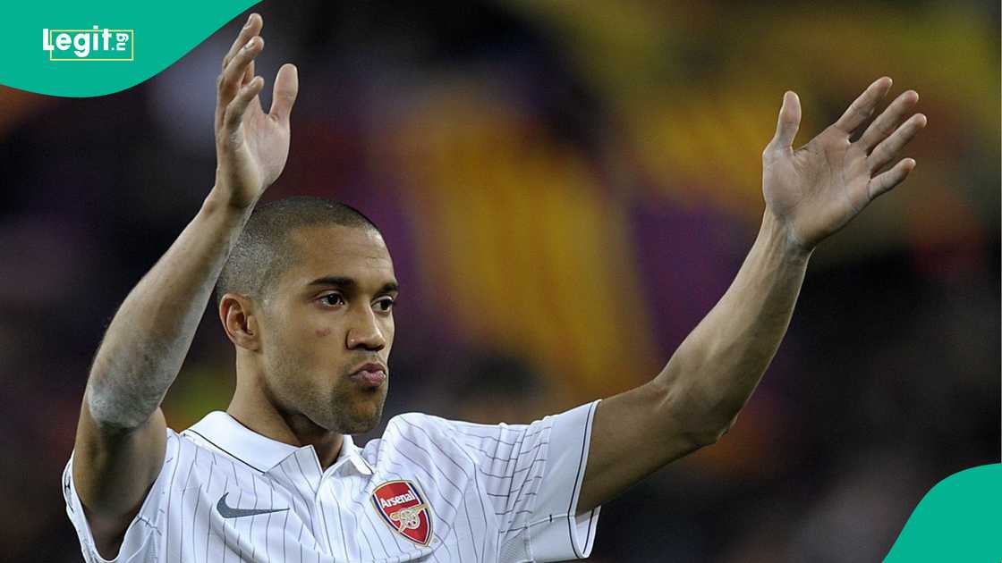 Gael Clichy backs against against PSG Gael Clichy backs against against PSG