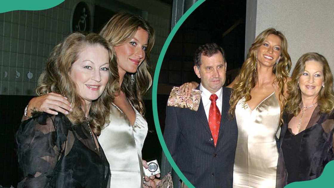 Vania Nonnenmacher and her daughter, Gisele Bündchen, and husband, Valdir Reinoldo Vania Nonnenmacher and her daughter, Gisele Bündchen, and husband, Valdir Reinoldo