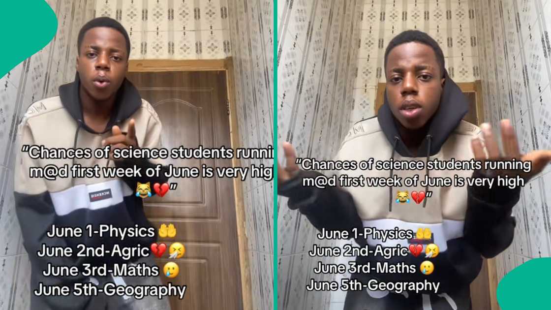 Man urges people to check on science students wellbeing due to packed WAEC timetable.