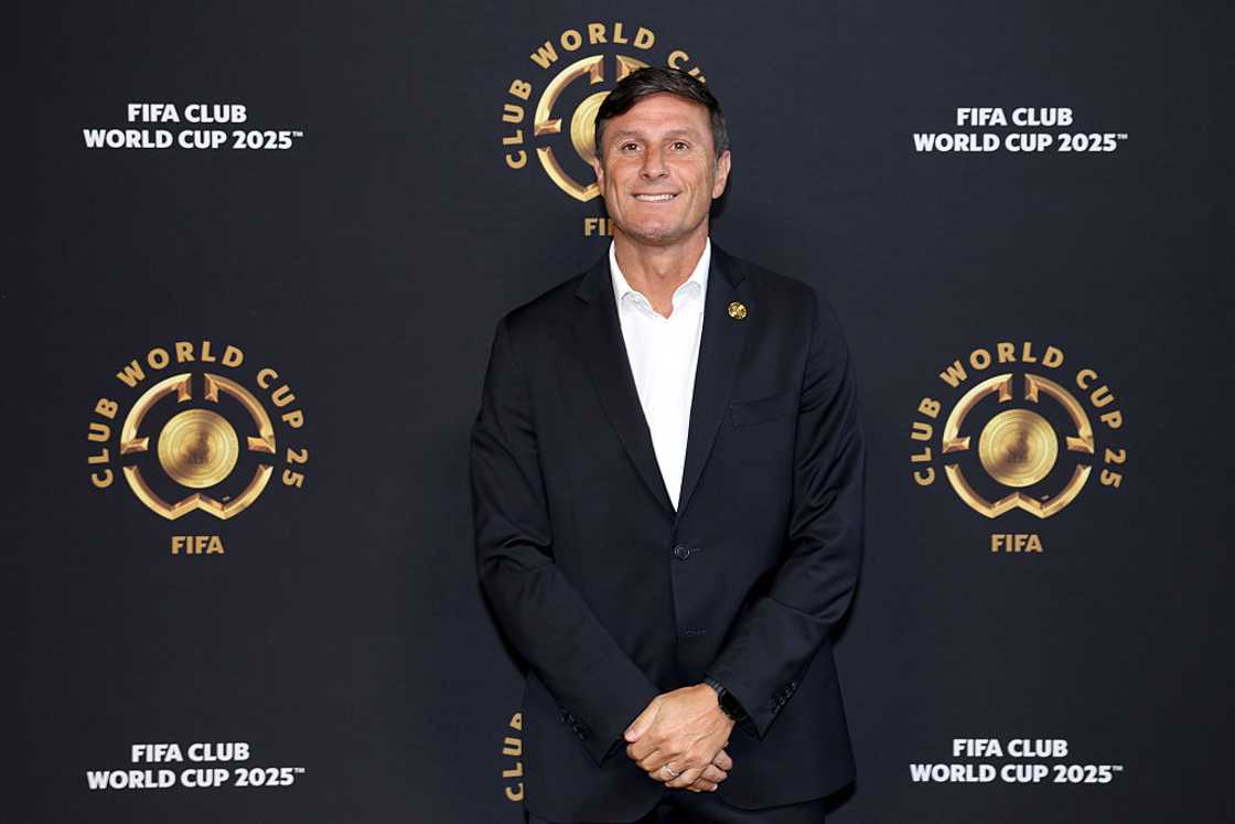 Javier Zanetti at the 2025 FIFA Club World Cup Javier Zanetti at the 2025 FIFA Club World Cup