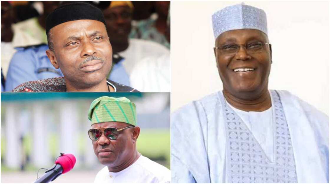 2023 general election, Atiku Abubakar, PDP, Ondo state former Governor Segun Mimiko, Atiku's presidential campaign council committee, Governor Nyesom Wike 2023 general election, Atiku Abubakar, PDP, Ondo state former Governor Segun Mimiko, Atiku's presidential campaign council committee, Governor Nyesom Wike