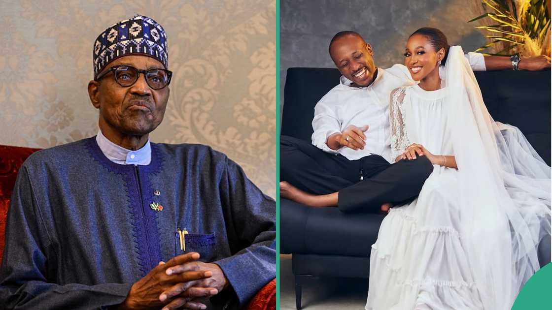 Shettima present as Buhari’s granddaughter Halima Junaid weds Walid Shehu Mauzu Shettima present as Buhari’s granddaughter Halima Junaid weds Walid Shehu Mauzu