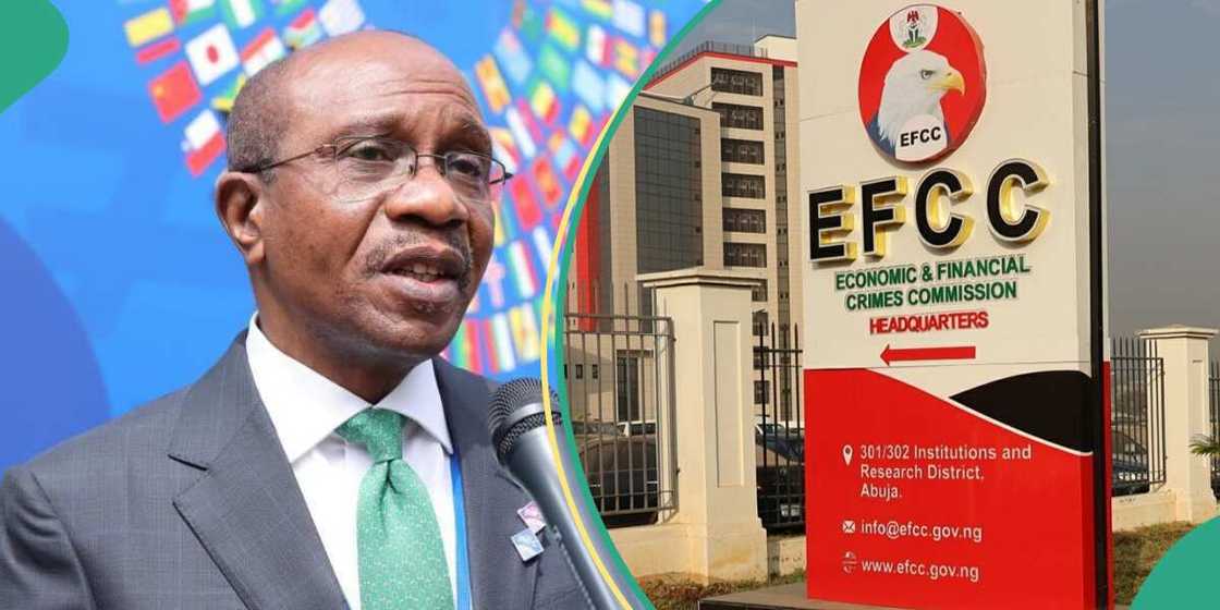 EFCC details how ex-CBN governor Godwin Emefiele spent N18.9bn to print N684.5m while in office. EFCC details how ex-CBN governor Godwin Emefiele spent N18.9bn to print N684.5m while in office.