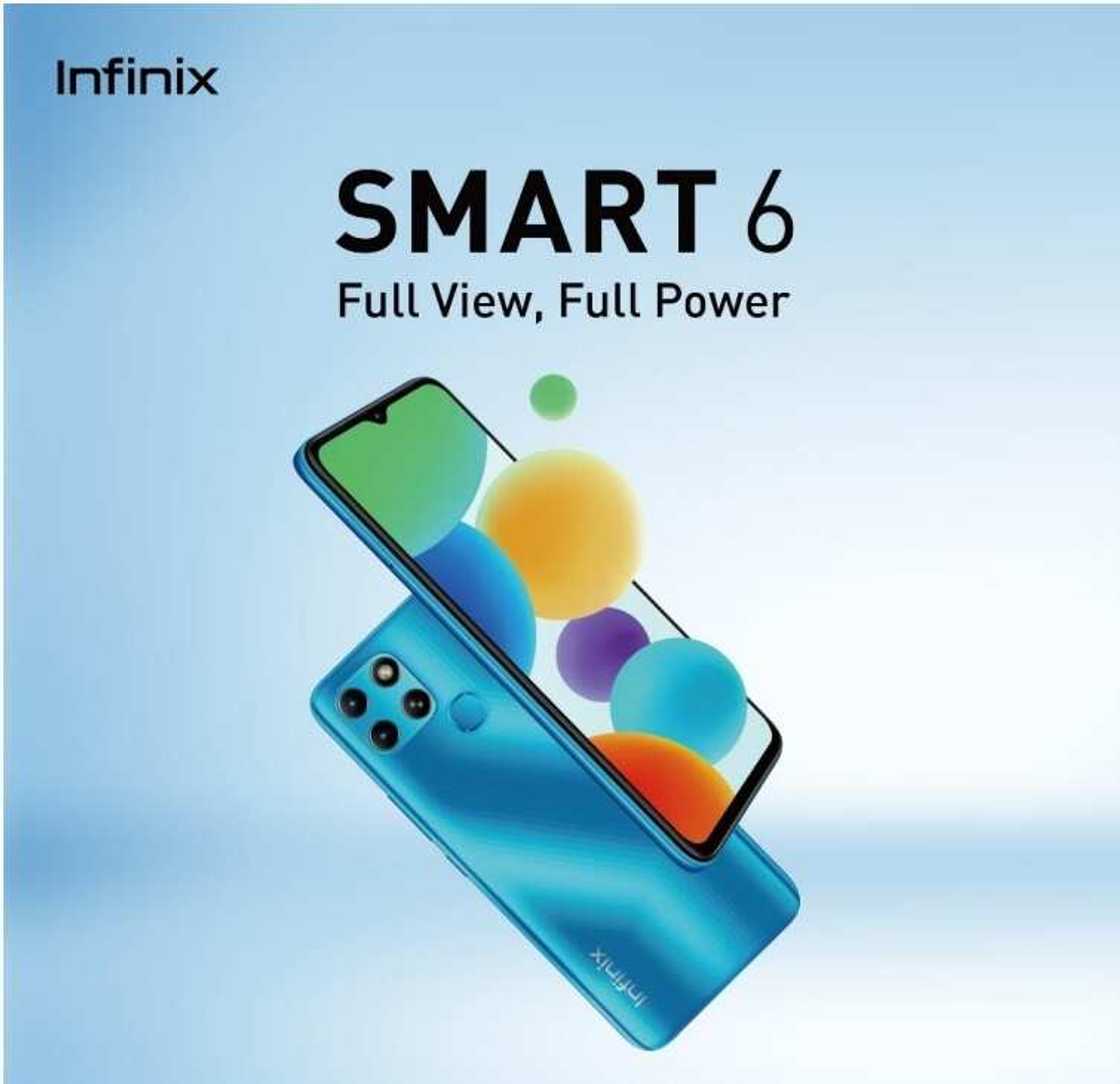 Infinix Smart 6 is Officially Here with Full View and Full Power