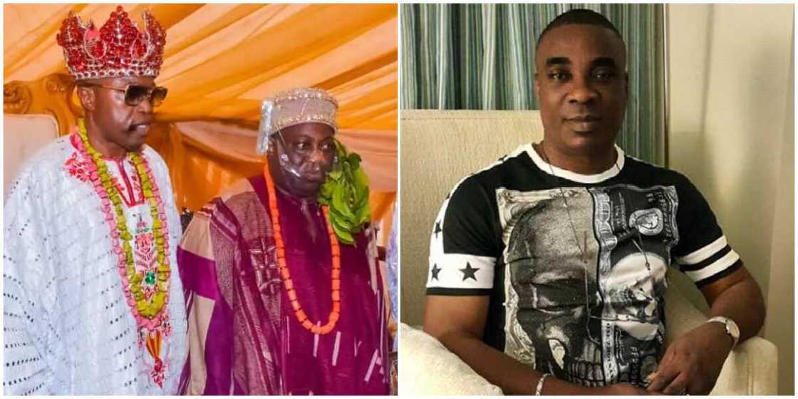 Dele Momodu knocks KWAM1 for 'disrespecting' Oluwo of Iwo in video Dele Momodu knocks KWAM1 for 'disrespecting' Oluwo of Iwo in video