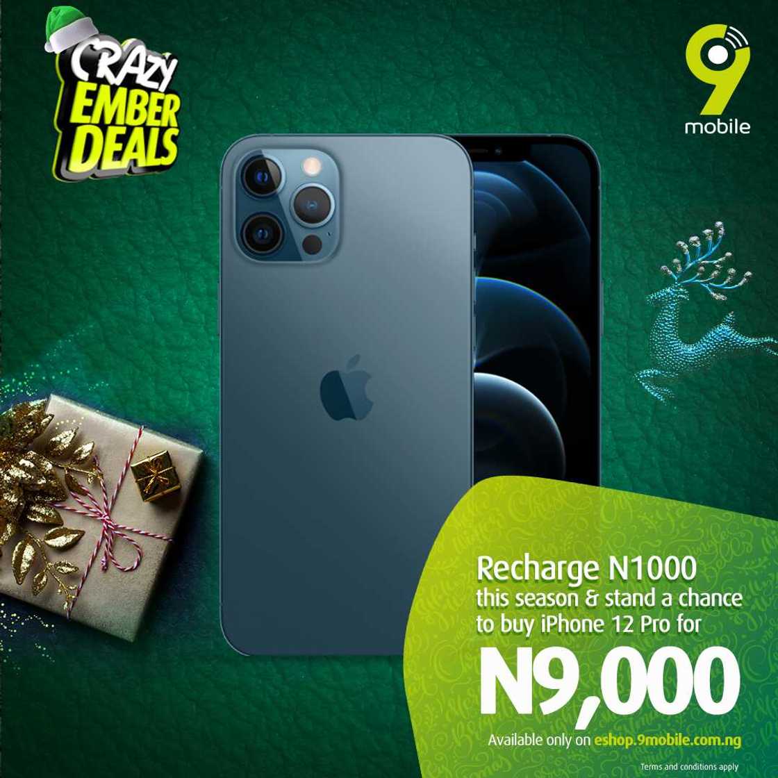 Get up to 99% off your dream devices, electronics this Christmas with 9mobile Crazy Ember Deals Get up to 99% off your dream devices, electronics this Christmas with 9mobile Crazy Ember Deals
