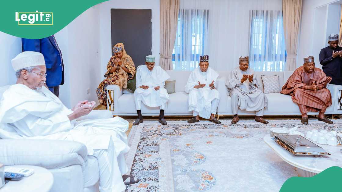 Former President Muhammadu Buhari has relocated to Kaduna