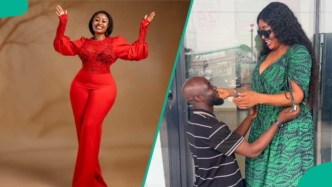 Nollywood actress Sarah Martins treats dispatch rider Opeyemi to shopping and lunch after he confessed his love.