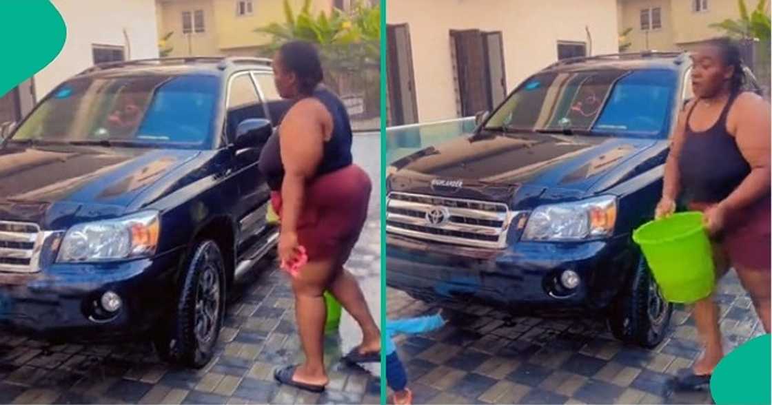 Nigerian woman washes husband’s car to get iPhone 16 Nigerian woman washes husband’s car to get iPhone 16