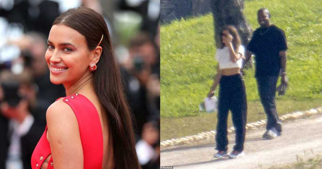 Kanye West Spends Birthday with Model Irina Shayk on Same Day Kim Kardashian Said She Loved Him Forever