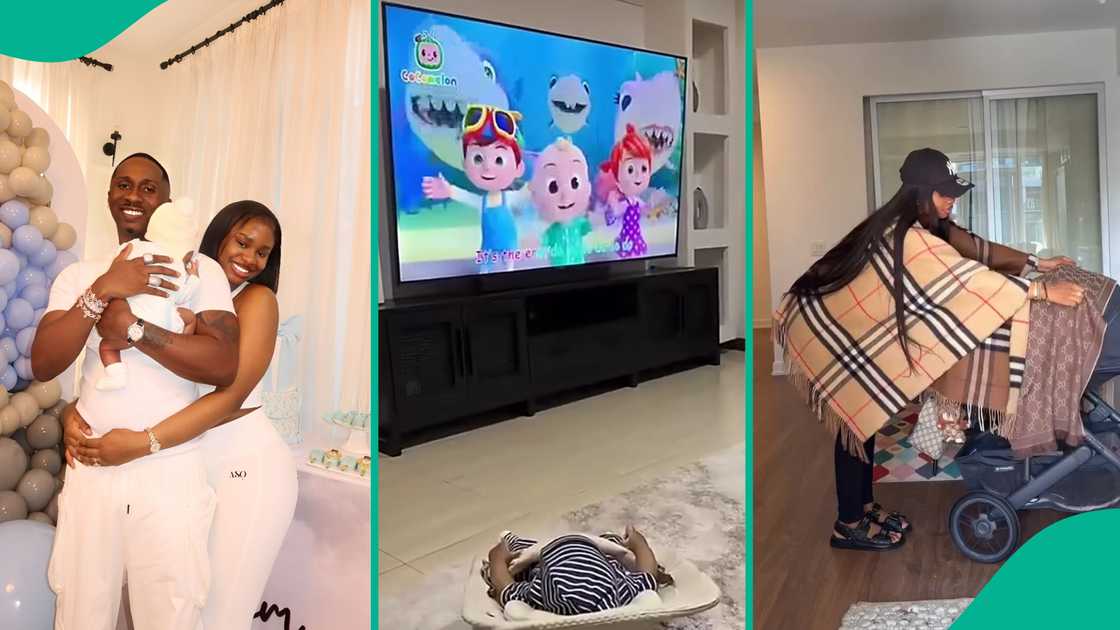 Priscilla entertains son with cartoon, video trend as fans react Priscilla entertains son with cartoon, video trend as fans react
