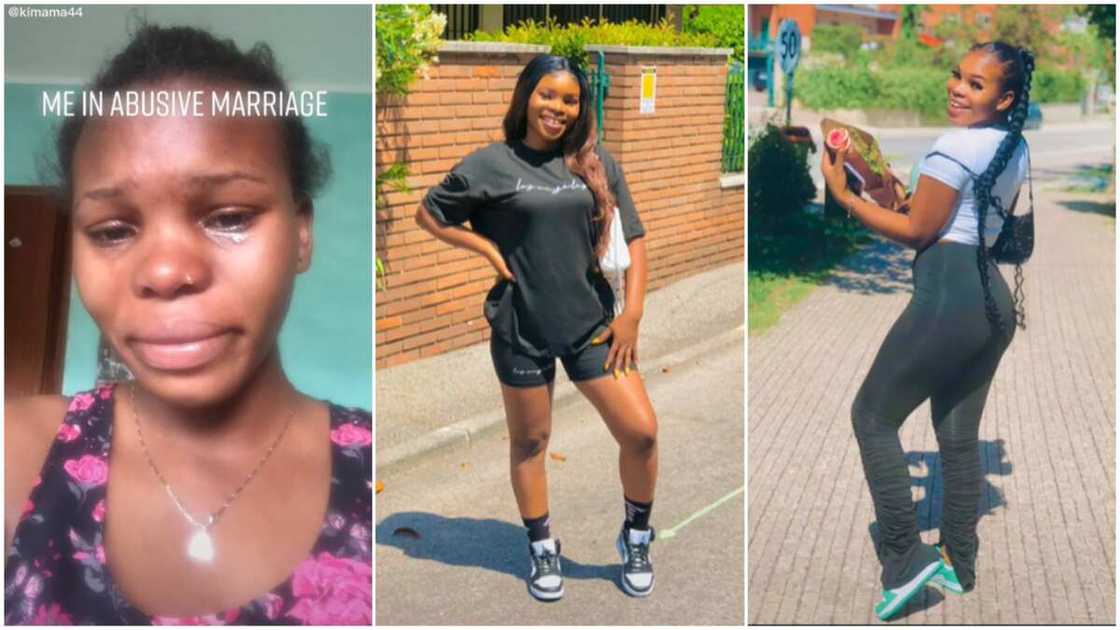 Abuse in marriage/Nigerian lady was happy she left her husband. Abuse in marriage/Nigerian lady was happy she left her husband.