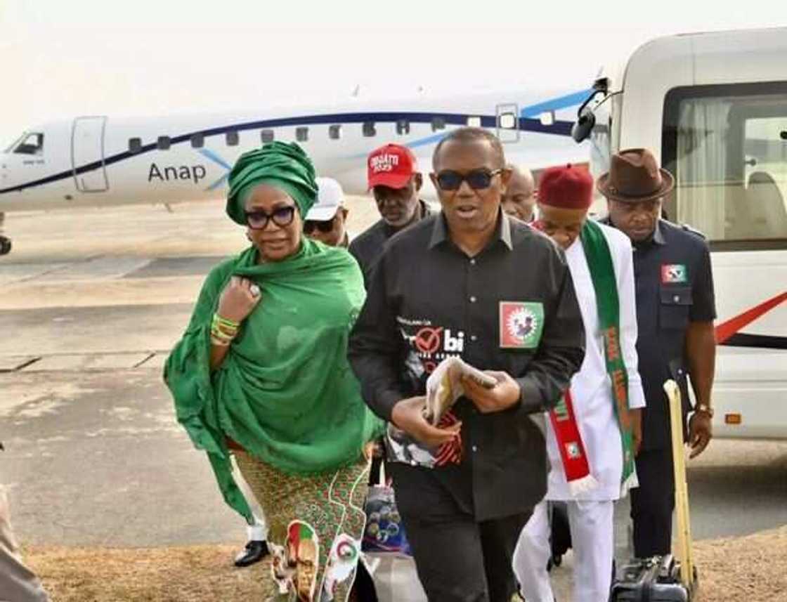 Peter Obi, wife