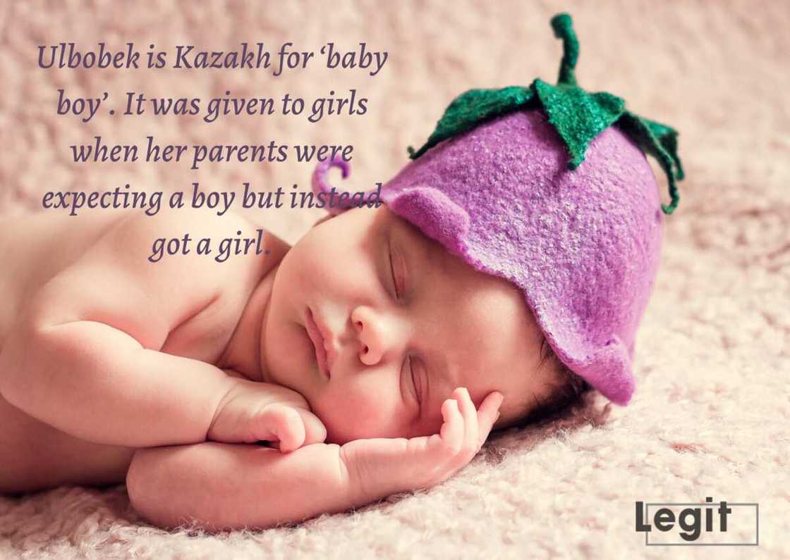 Kazakh names: Ulbobek Kazakh names: Ulbobek