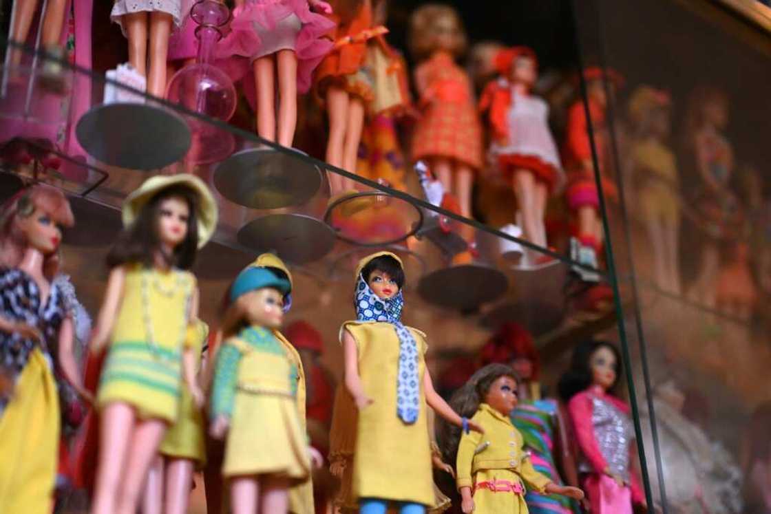 Some of the 18,000 Barbie dolls owned by German collector Bettina Dorfmann of Duesseldorf, seen on July 25, 2023 Some of the 18,000 Barbie dolls owned by German collector Bettina Dorfmann of Duesseldorf, seen on July 25, 2023