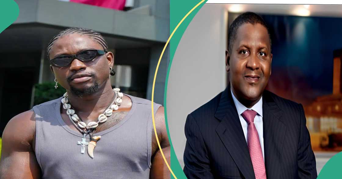 Verydarkman and Dangote go viral as AI-generated images leak online Verydarkman and Dangote go viral as AI-generated images leak online