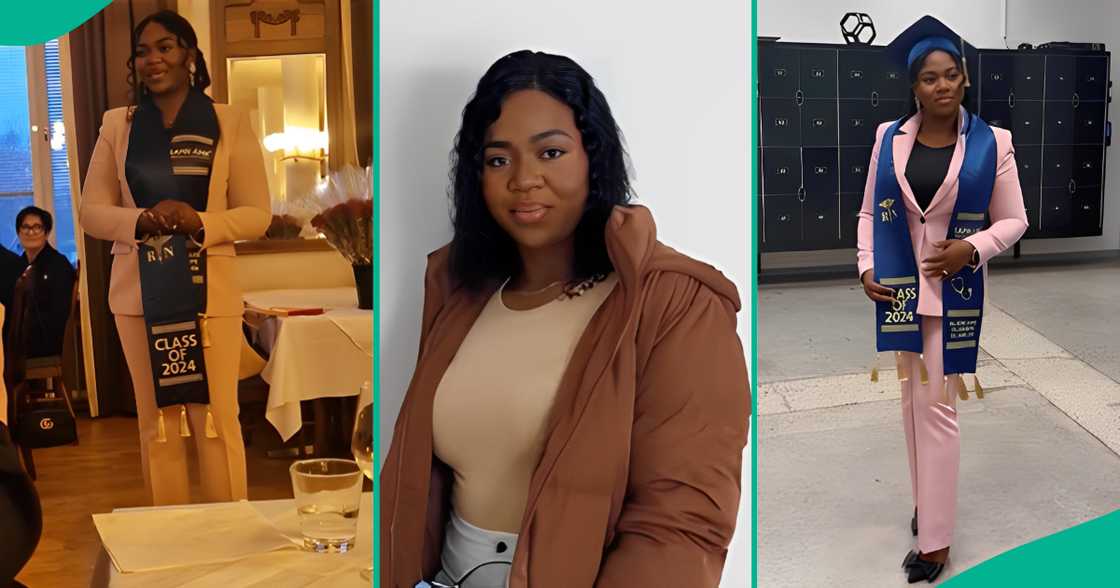 Nigerian lady who schooled for free in Finland becomes nursing graduate