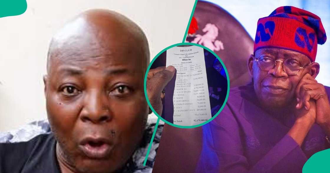 Charly Boy shares thought on N92.6m amount of money spent by an individual in party