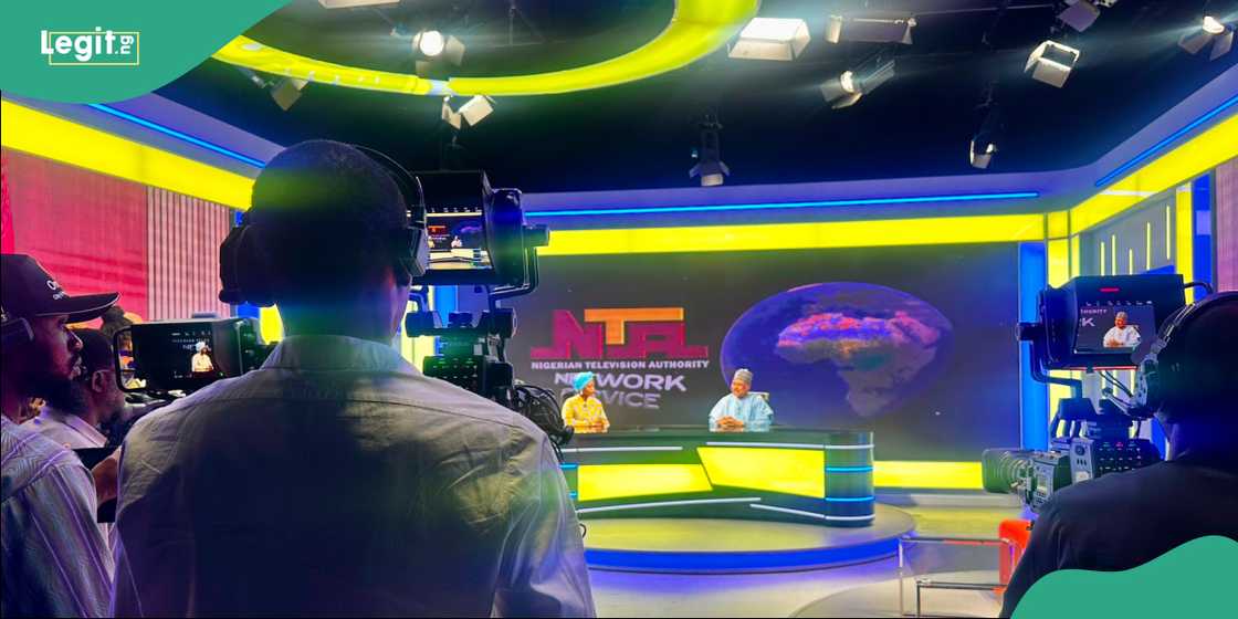 The federal government released photos and a video of the renovated NTA studio. The federal government released photos and a video of the renovated NTA studio.