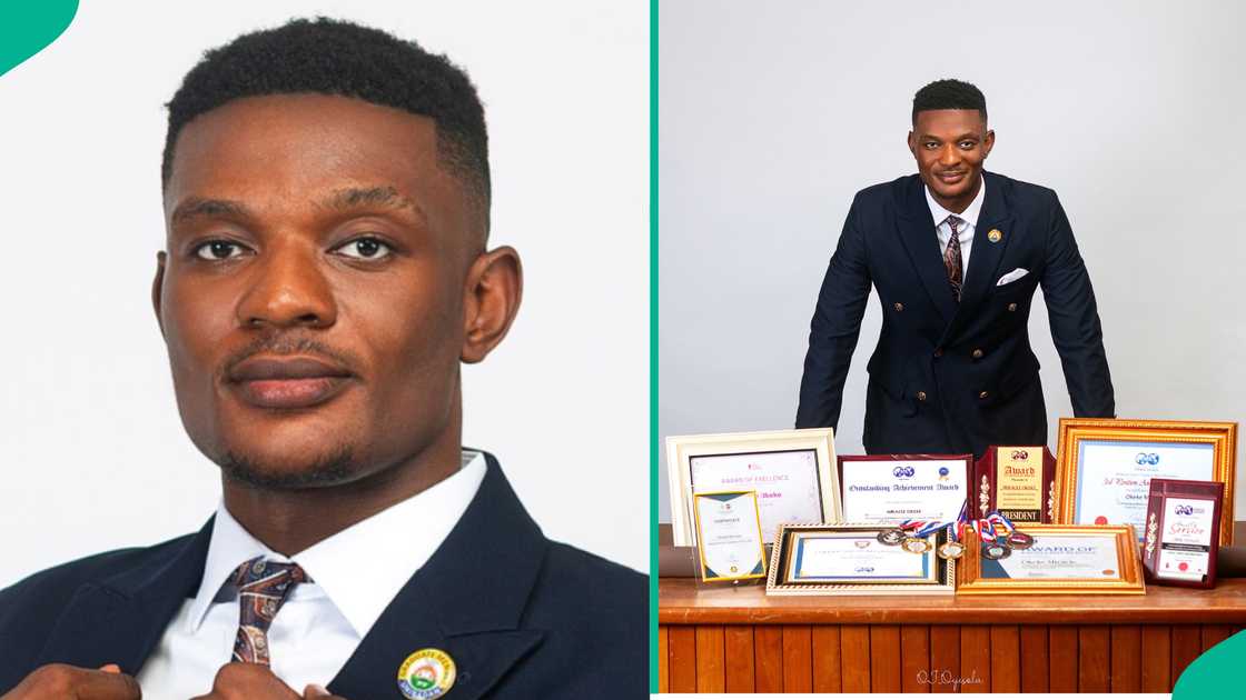 A University of Ibadan breaks family record as he graduates from petroleum engineering department z A University of Ibadan breaks family record as he graduates from petroleum engineering department z