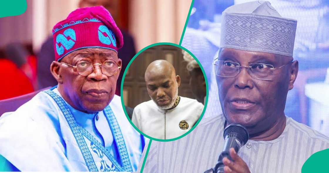 Shugaba Bola Tinubu da Atiku Abubakar.