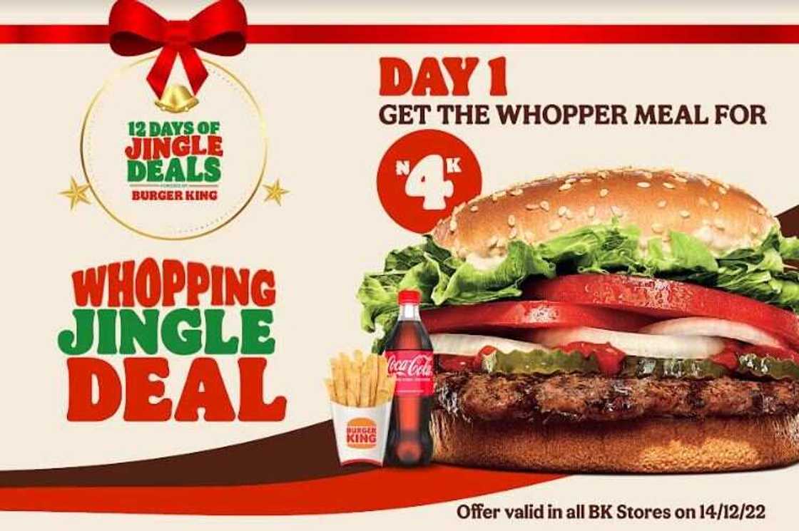 Burger King Kicks off 12 Days of Jingle Deals to Celebrate Christmas