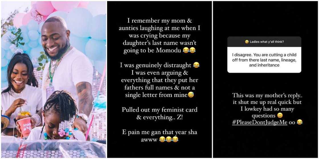 Sophia Momodu Recounts How She Never Wanted Imade to Take Davido’s Surname, Says ‘I Was Pained’ Sophia Momodu Recounts How She Never Wanted Imade to Take Davido’s Surname, Says ‘I Was Pained’