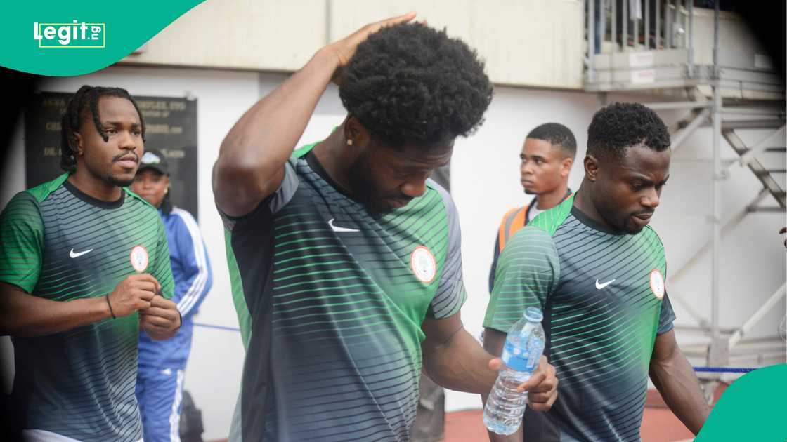 Ademola Lookman, Ola Aina, Moses Simon, Super Eagles, Nigeria, AFCON 2025.