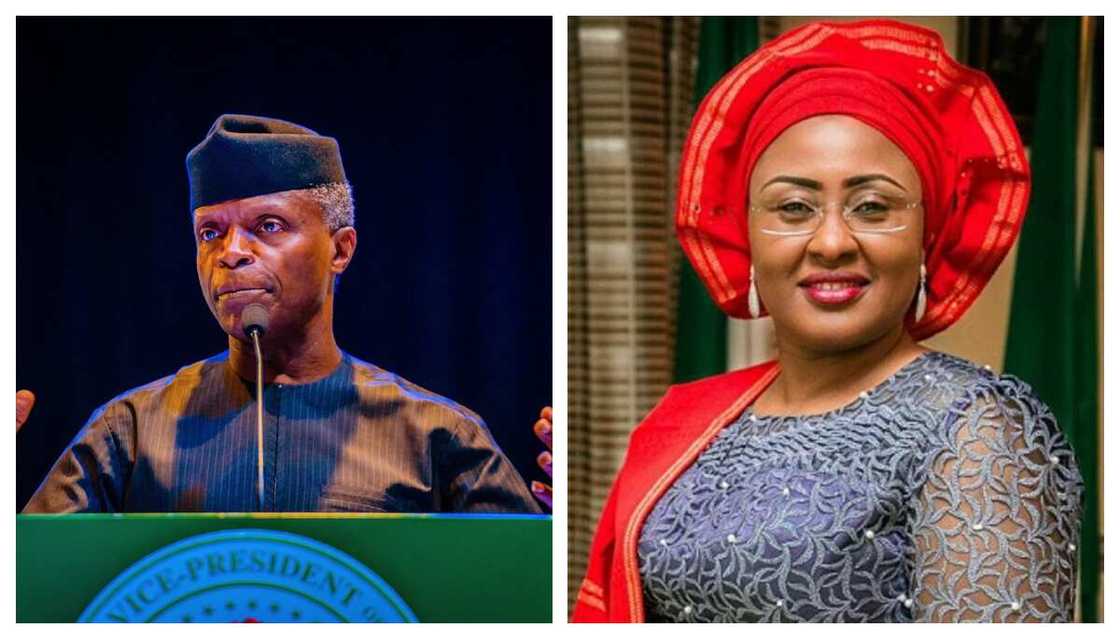 Aisha Buhari, Yemi Osinbajo