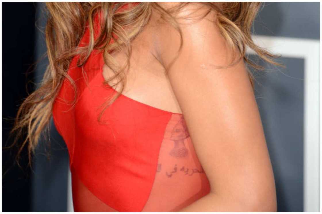 Rihanna's tattoos Rihanna's tattoos