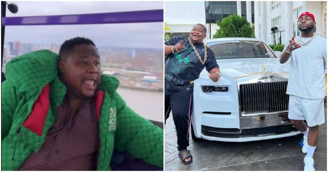 Ex-besties singer Davido and Cubana Chiefpriest Ex-besties singer Davido and Cubana Chiefpriest
