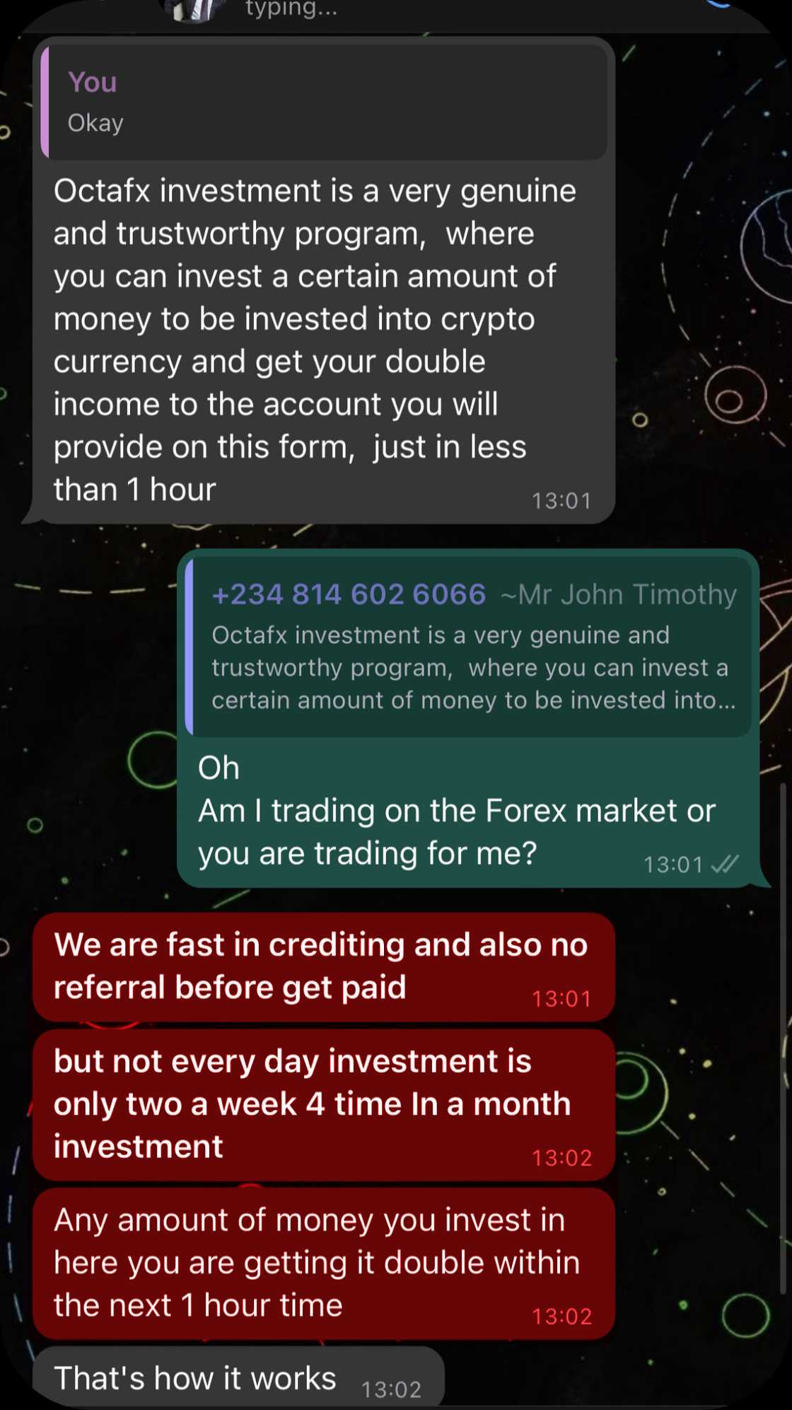 A Rise in Fraudulent Activity: OctaFX Urges Nigerian Clients to Beware of Scammers A Rise in Fraudulent Activity: OctaFX Urges Nigerian Clients to Beware of Scammers