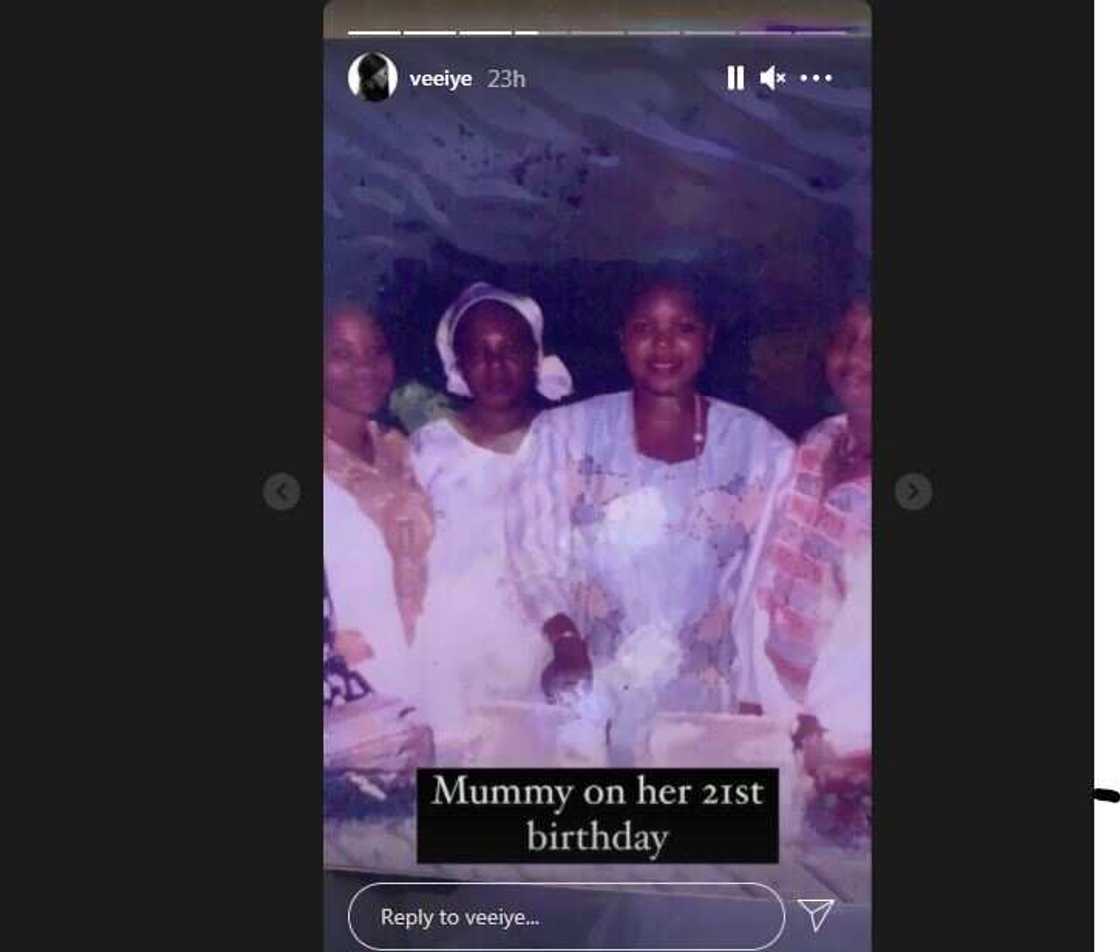 BBNaija star Vee goes down memory lane, shares throwback family photos