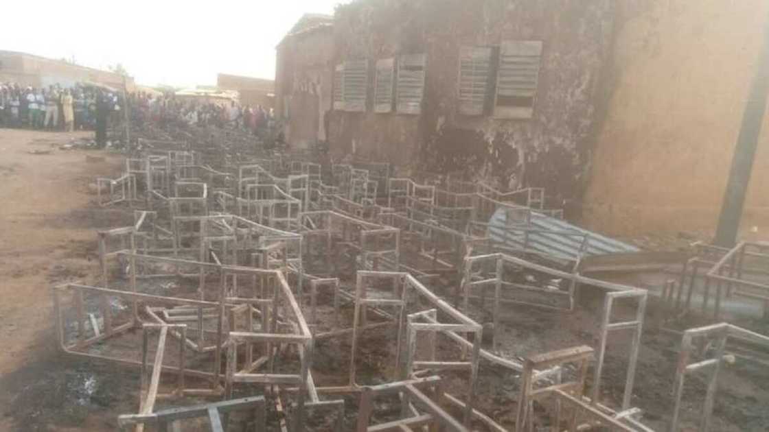 Abun bakin ciki: Gobara ta lakume daliban makaranta 20 a Nijar Abun bakin ciki: Gobara ta lakume daliban makaranta 20 a Nijar