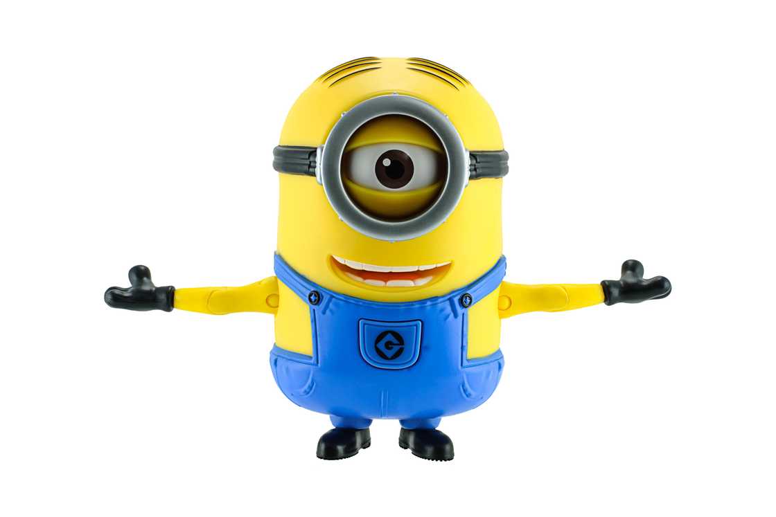 Minions toy isolated on white background. Minions toy isolated on white background.