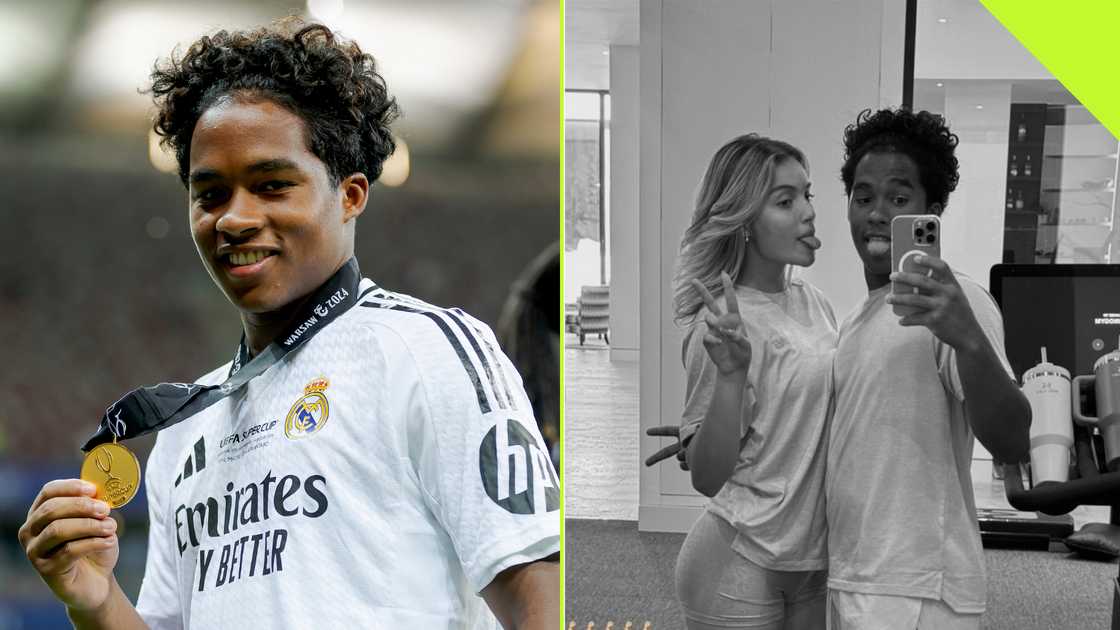 Endrick's hot girlfriend shares fresh photo with Real Madrid star at the gym Endrick's girlfriend Endrick's hot girlfriend shares fresh photo with Real Madrid star at the gym Endrick's girlfriend