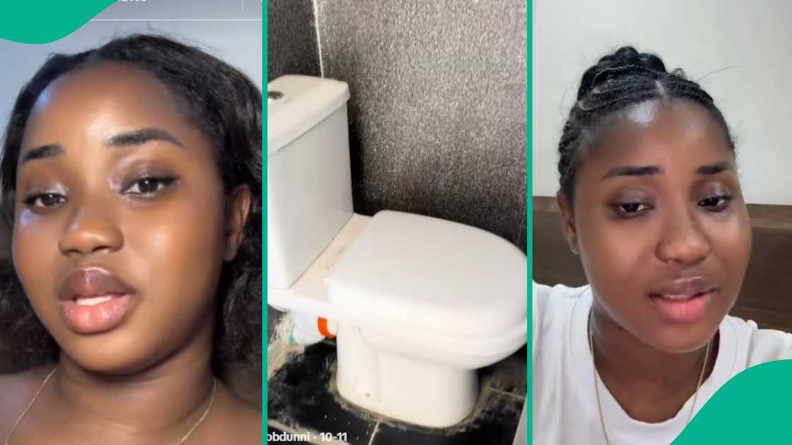Lady shows N4 million apartment she saw in Lagos. Lady shows N4 million apartment she saw in Lagos.