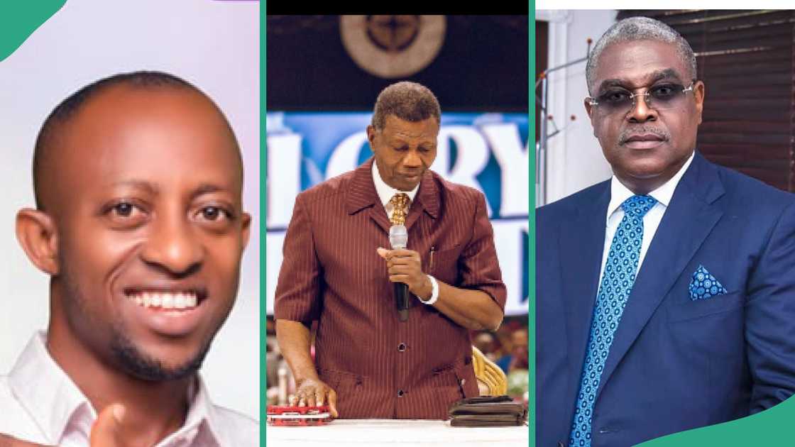 Man asks Idowu Iluyomade tough questions. Man asks Idowu Iluyomade tough questions.