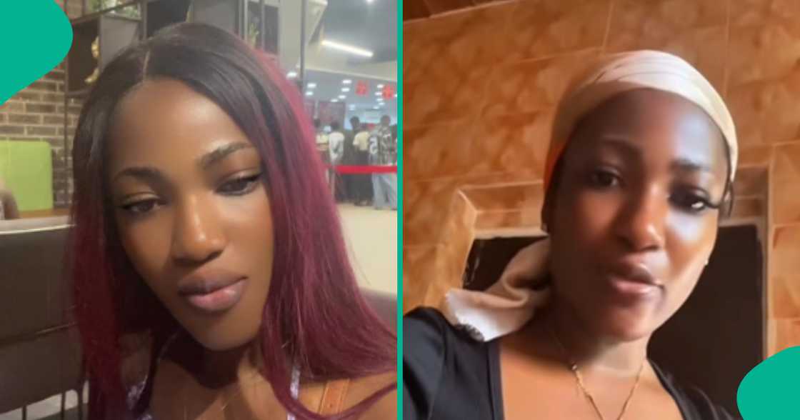 Lady gets letter from her landlord.