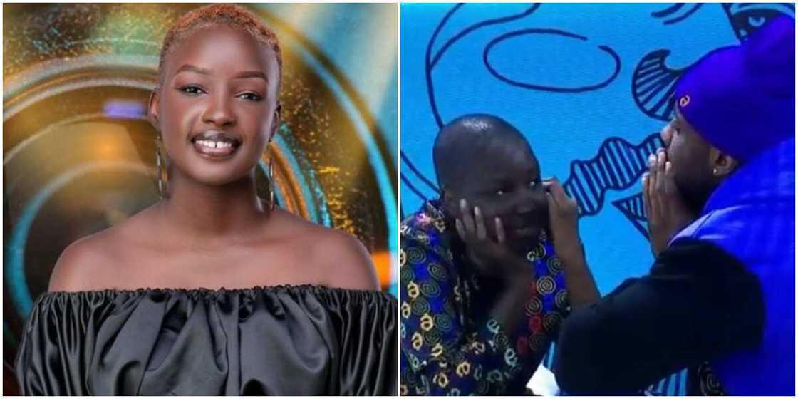 Saskay reacts to Biggie's nomination