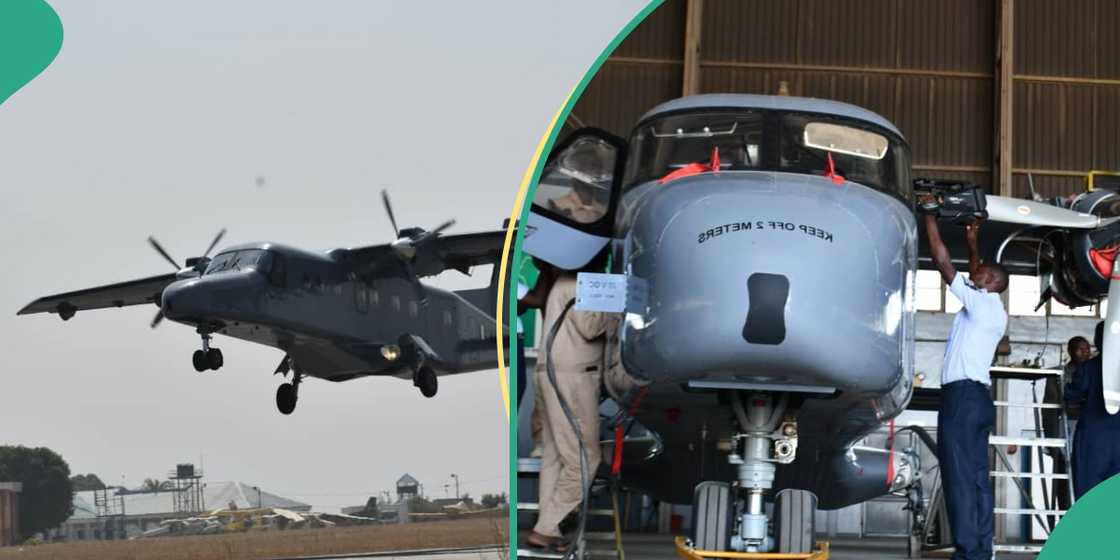 NAF engineers test run freshly-repaired aircraft NAF engineers test run freshly-repaired aircraft