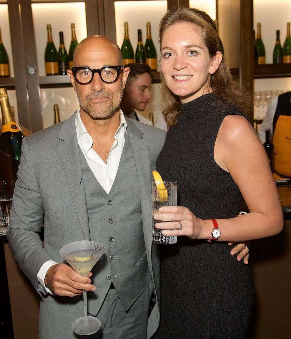 Stanley Tucci wife Felicity Blunt
