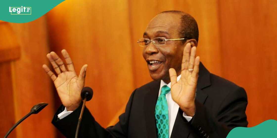 Tsohon gwamnan CBN, Godwin Emefiele. Tsohon gwamnan CBN, Godwin Emefiele.