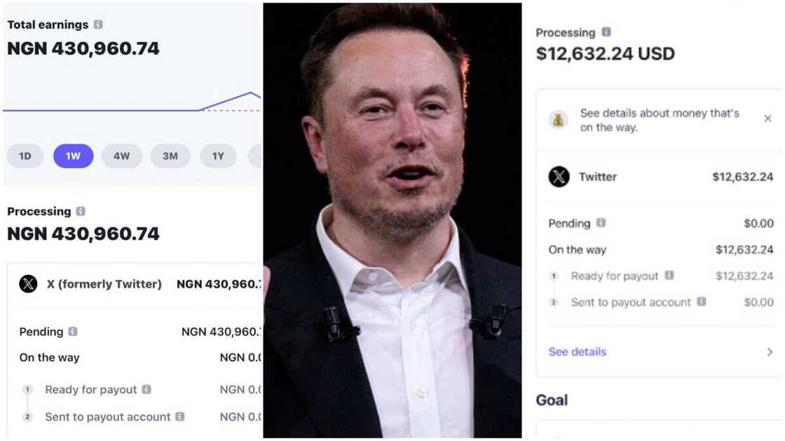 Elon Musk's X platform/Nigerians got paid on Twitter. Elon Musk's X platform/Nigerians got paid on Twitter.