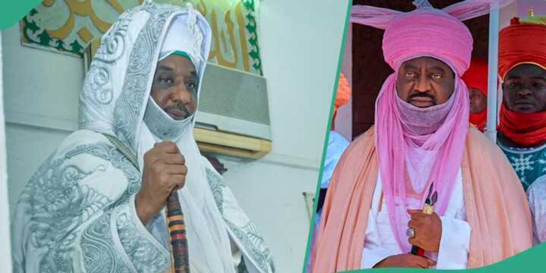 Muhammadu Sanusi da Aminu Bayero.