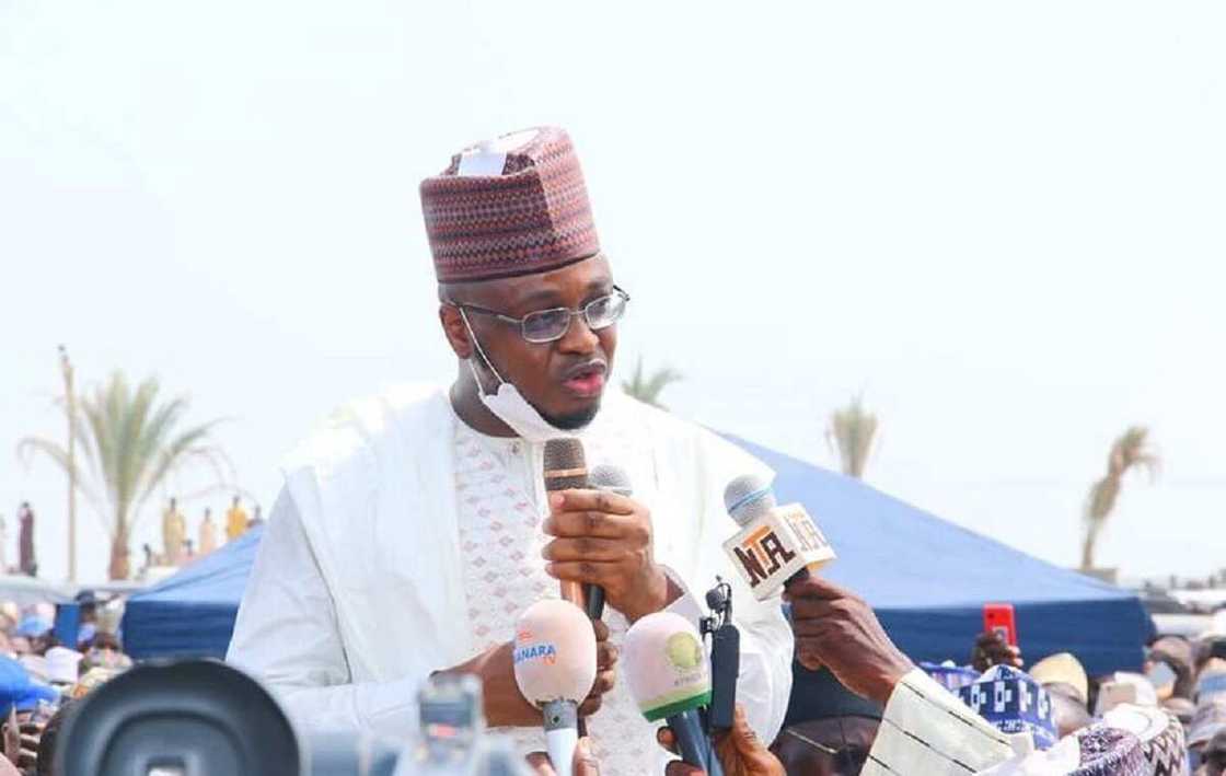 Buhari ya assasa tubalin ginin Jami'ar Kungiyar JIBWIS a Jigawa Buhari ya assasa tubalin ginin Jami'ar Kungiyar JIBWIS a Jigawa