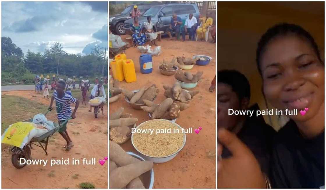 Photos of bride price paid on a Nigerian lady from Etsako, Edo state. Photos of bride price paid on a Nigerian lady from Etsako, Edo state.