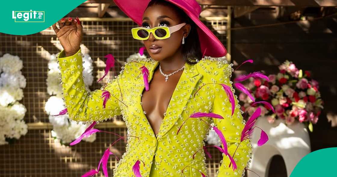 Annie Idibia drops a love emoji on Ini Edo's recent post. Annie Idibia drops a love emoji on Ini Edo's recent post.